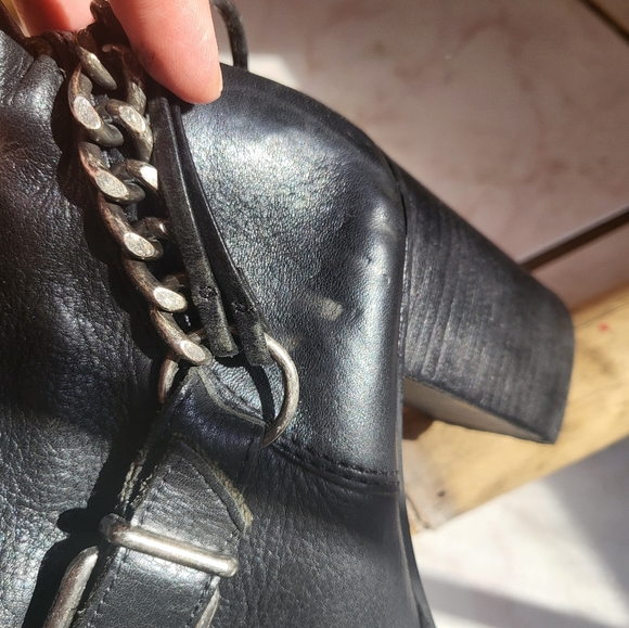 Shutz Black Booties Sz 10 - Picture 13 of 15